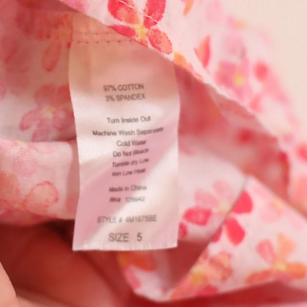 🌸 btween Floral Smocked‎ Dress – Girls Size 5